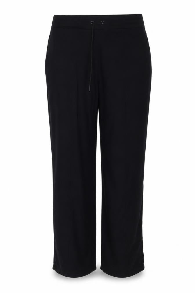Marks and Spencer Women Black UK 14 Regular Stretch Dress Trousers