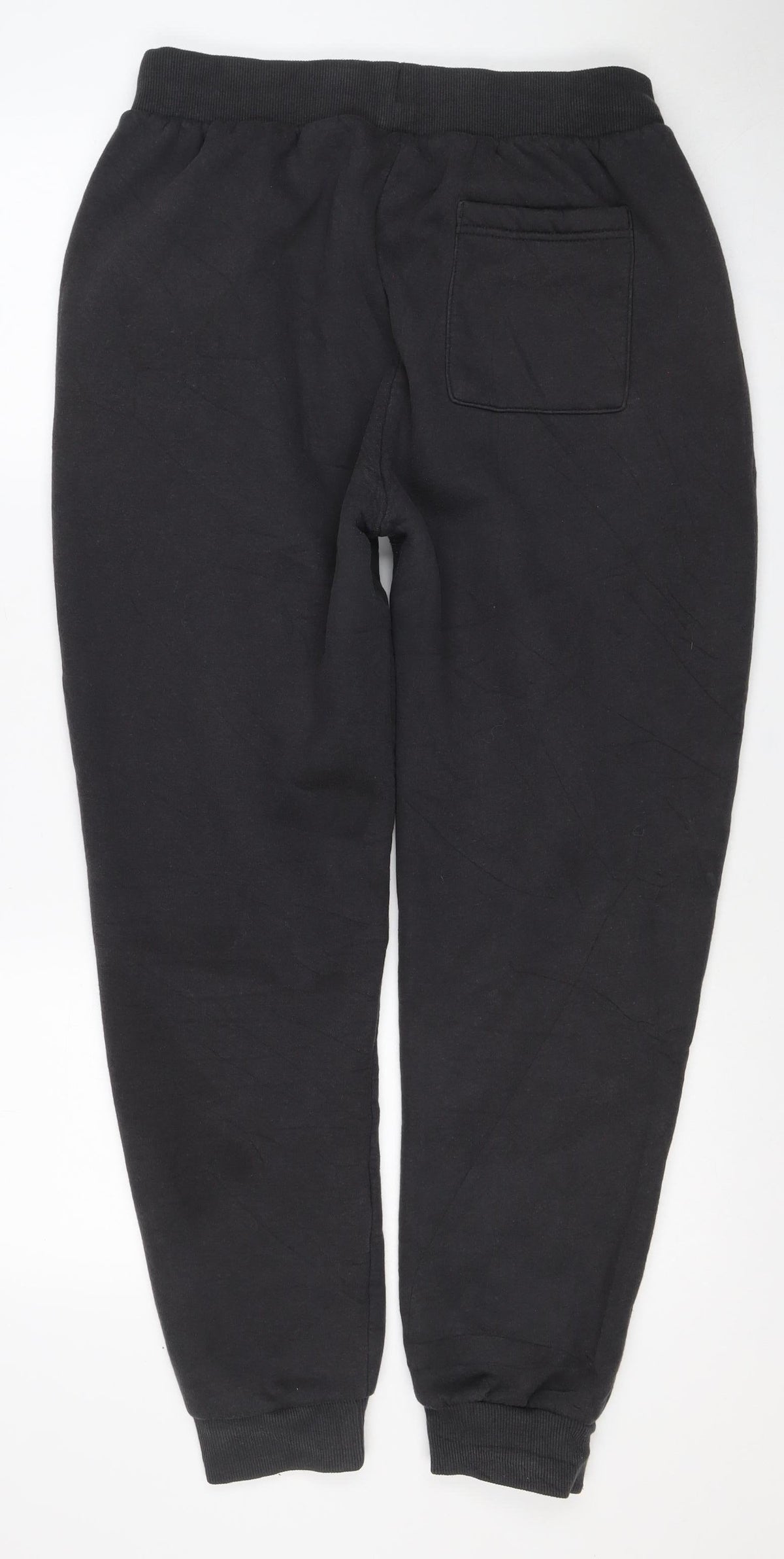 Crivit Men's Black M Jogger Sweatpants Drawstring Cuffed Pockets