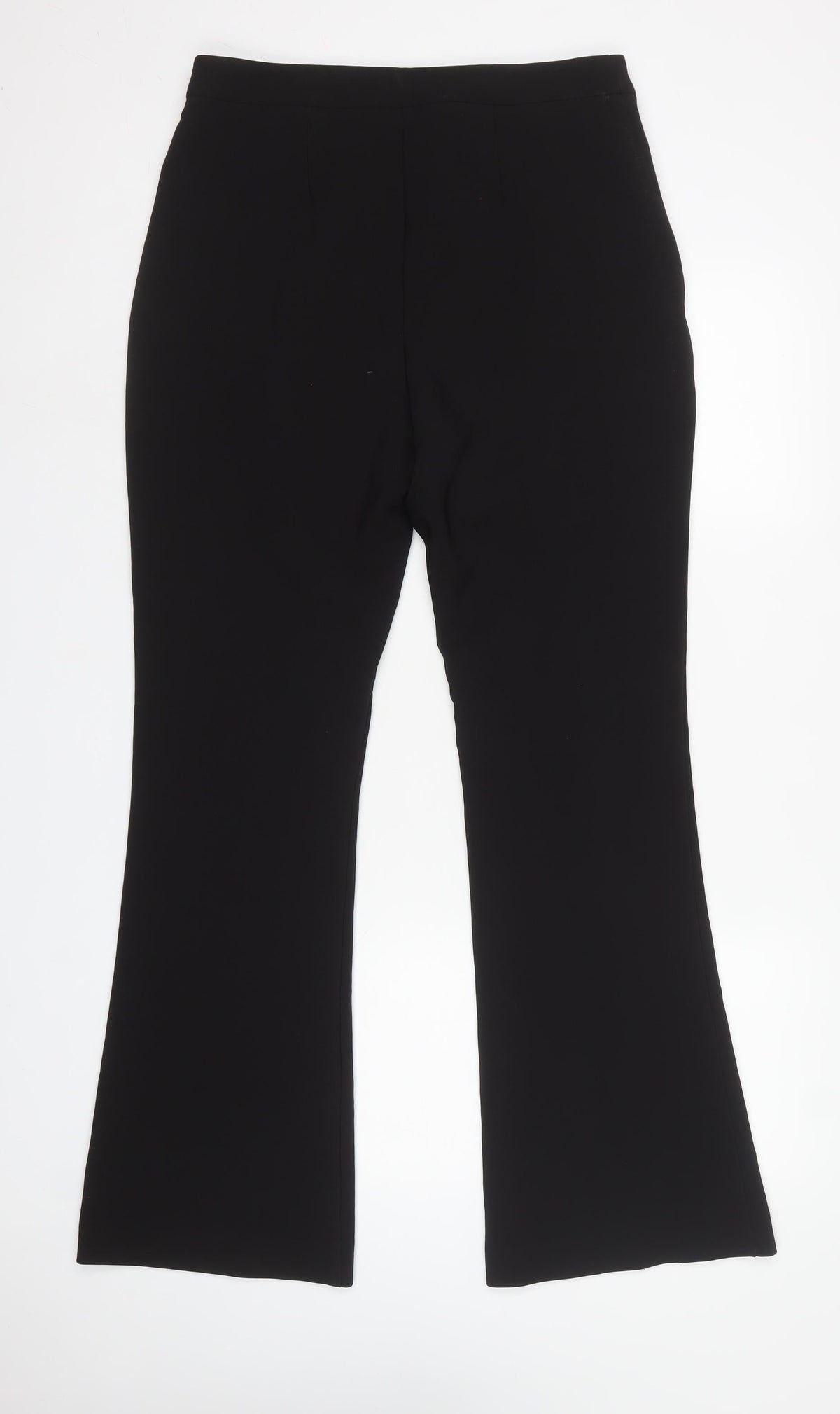 River Island Women’s Black UK 14 High Rise Bootcut Stretch Trousers