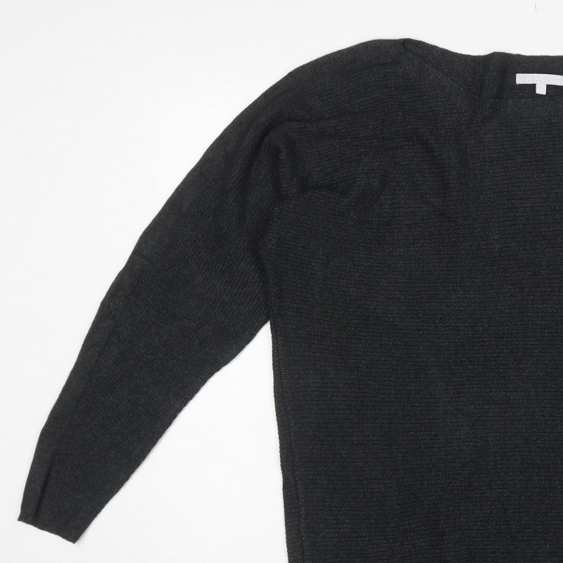 Pebble Bay Women’s Black UK 14 Raglan Sleeve Knit Pullover Jumper