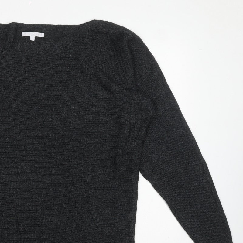 Pebble Bay Women’s Black UK 14 Raglan Sleeve Knit Pullover Jumper