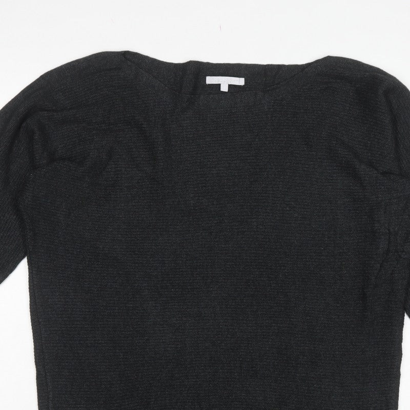 Pebble Bay Women’s Black UK 14 Raglan Sleeve Knit Pullover Jumper