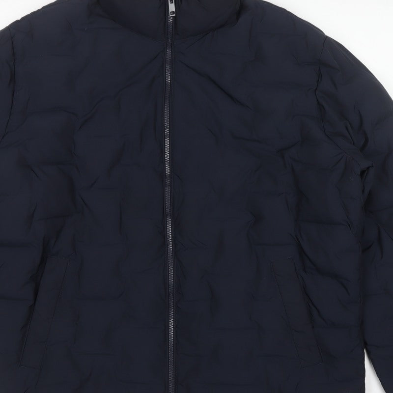 Marks and Spencer Men’s Navy L Stormwear 700 Fill Puffer Jacket