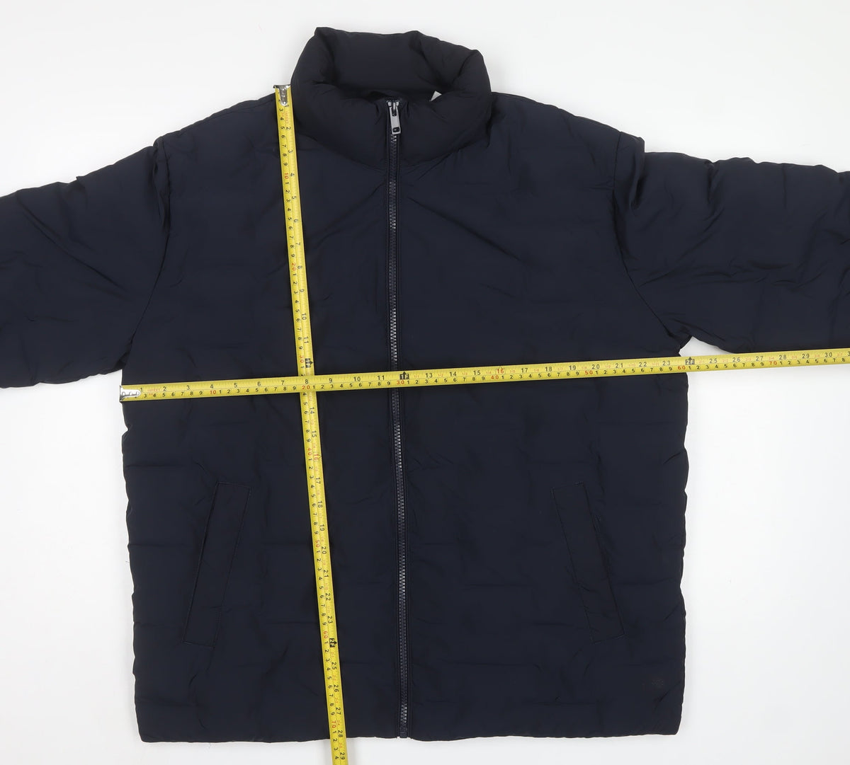 Marks and Spencer Men’s Navy L Stormwear 700 Fill Puffer Jacket