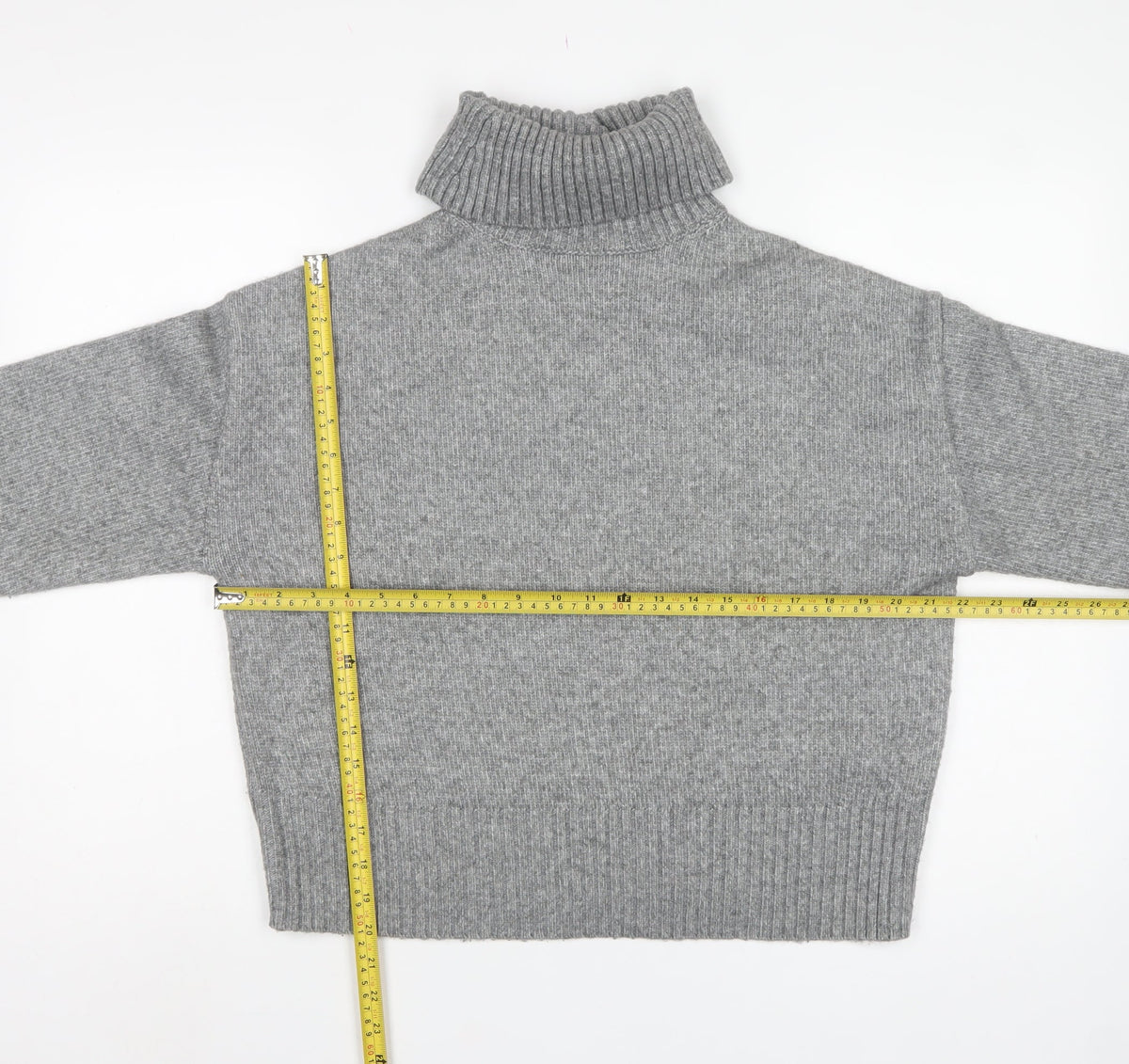 Nobody's Child Women Grey S Roll Neck Oversized Knit Jumper
