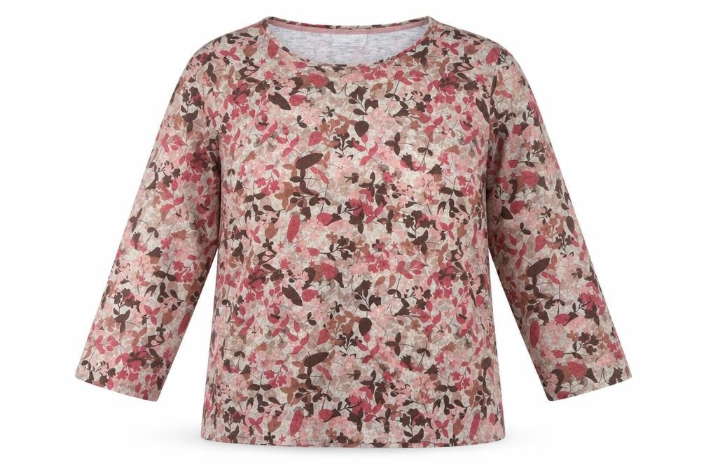 Cotswold Collections Women’s Multicoloured XL Floral Jersey Top