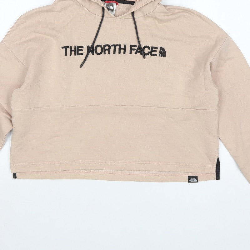 The North Face Women’s Beige L Logo Hooded Pullover Hoodie