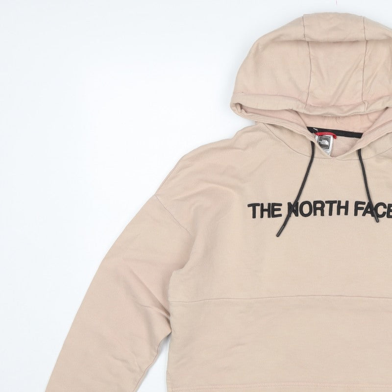 The North Face Women’s Beige L Logo Hooded Pullover Hoodie