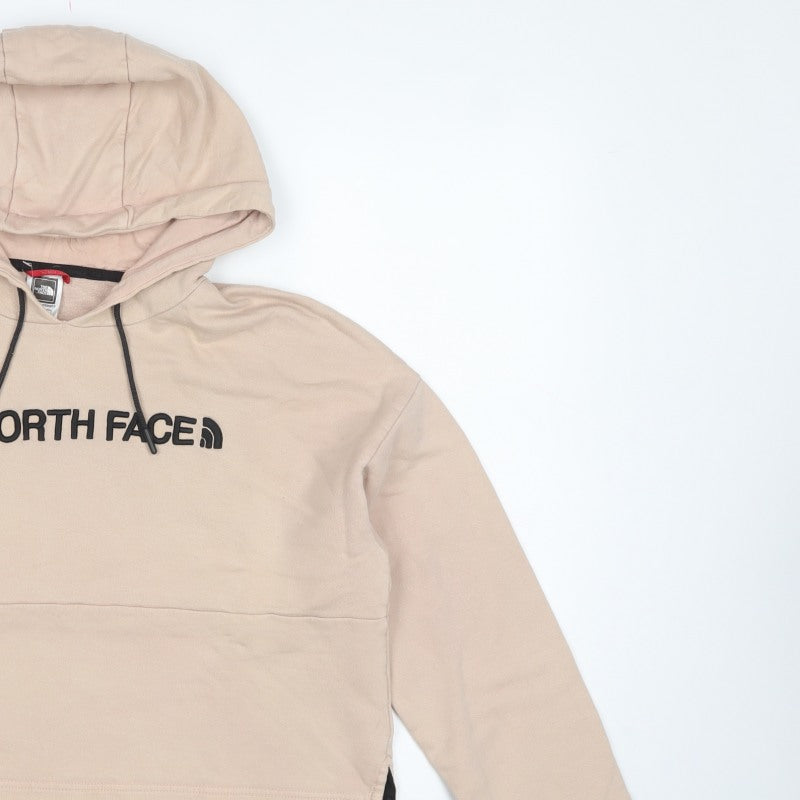 The North Face Women’s Beige L Logo Hooded Pullover Hoodie