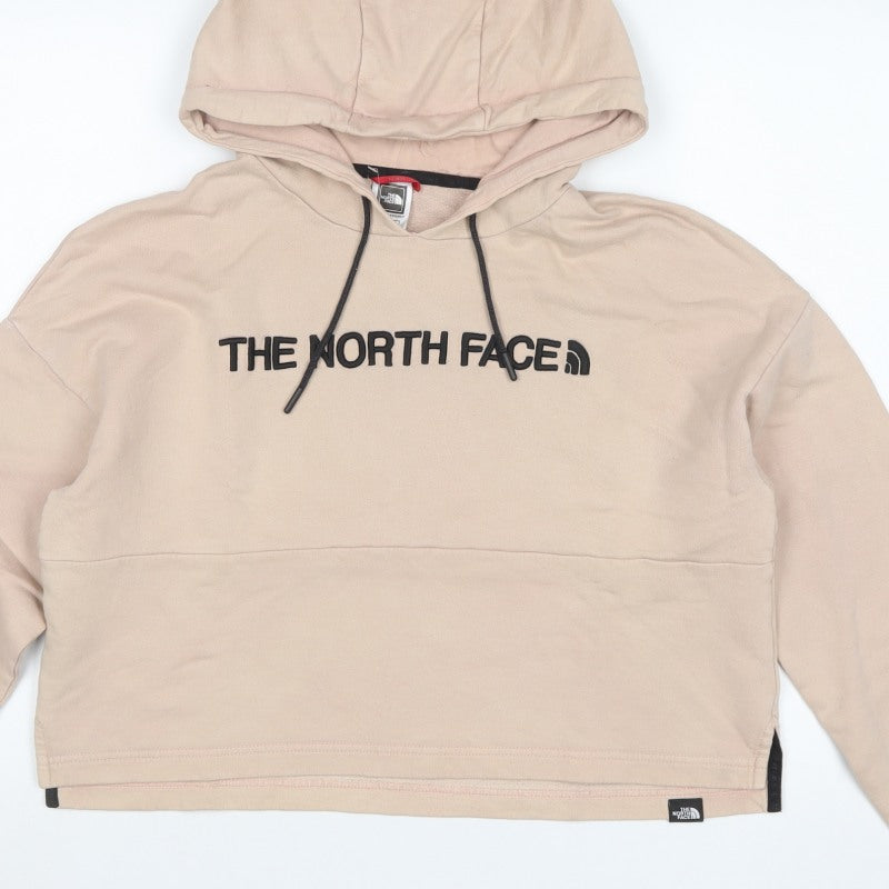 The North Face Women’s Beige L Logo Hooded Pullover Hoodie