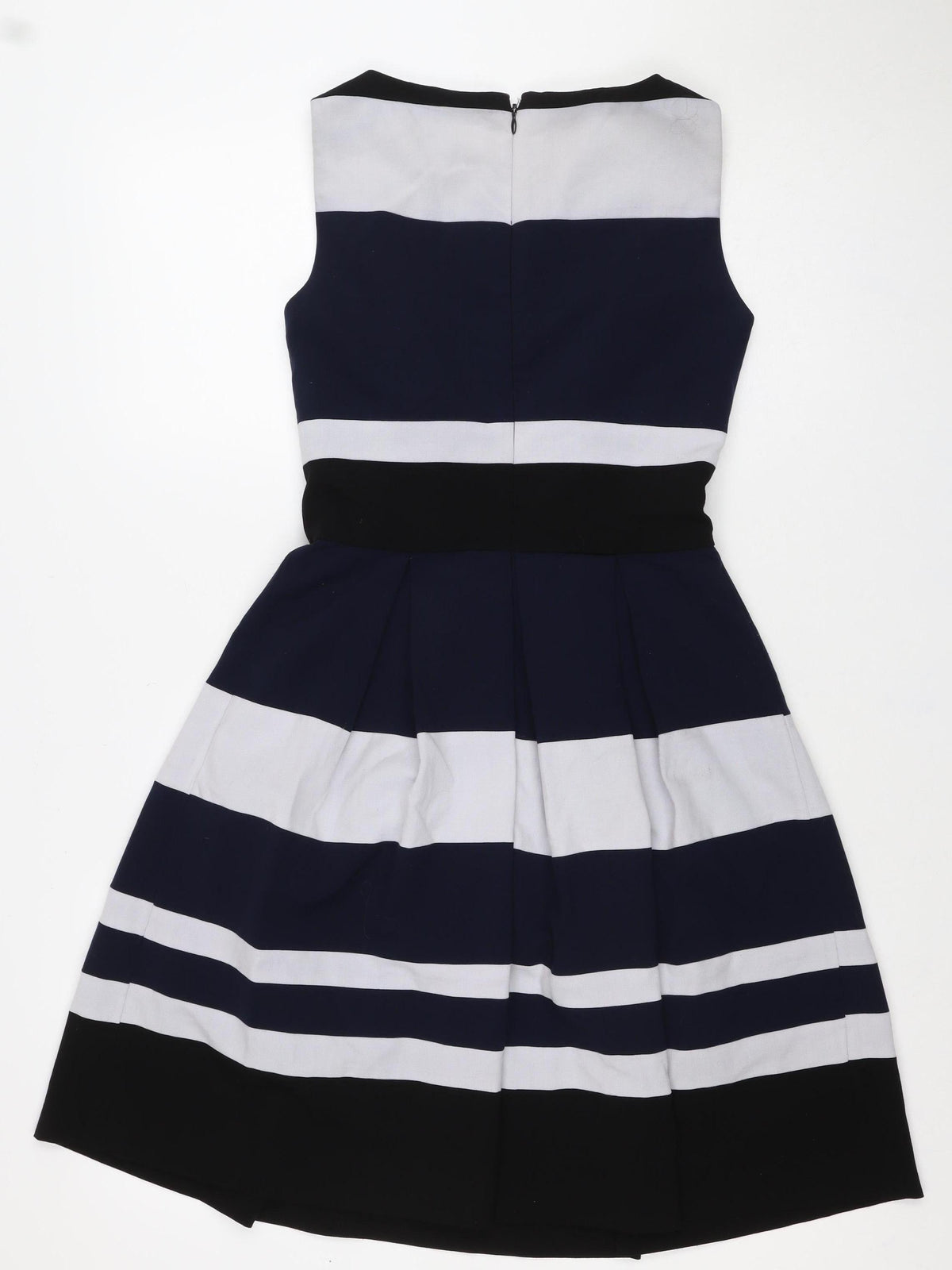 Lauren Ralph Lauren Women Multicoloured UK 4 Fit & Flare Striped Dress