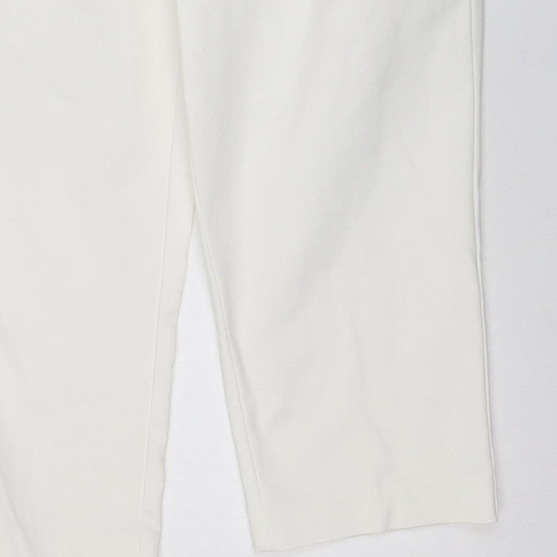 Marks & Spencer Women White Size 16 Wide-Leg Dress Trousers