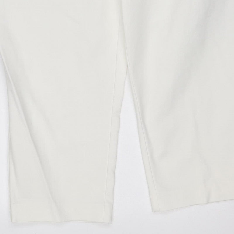 Marks & Spencer Women White Size 16 Wide-Leg Dress Trousers