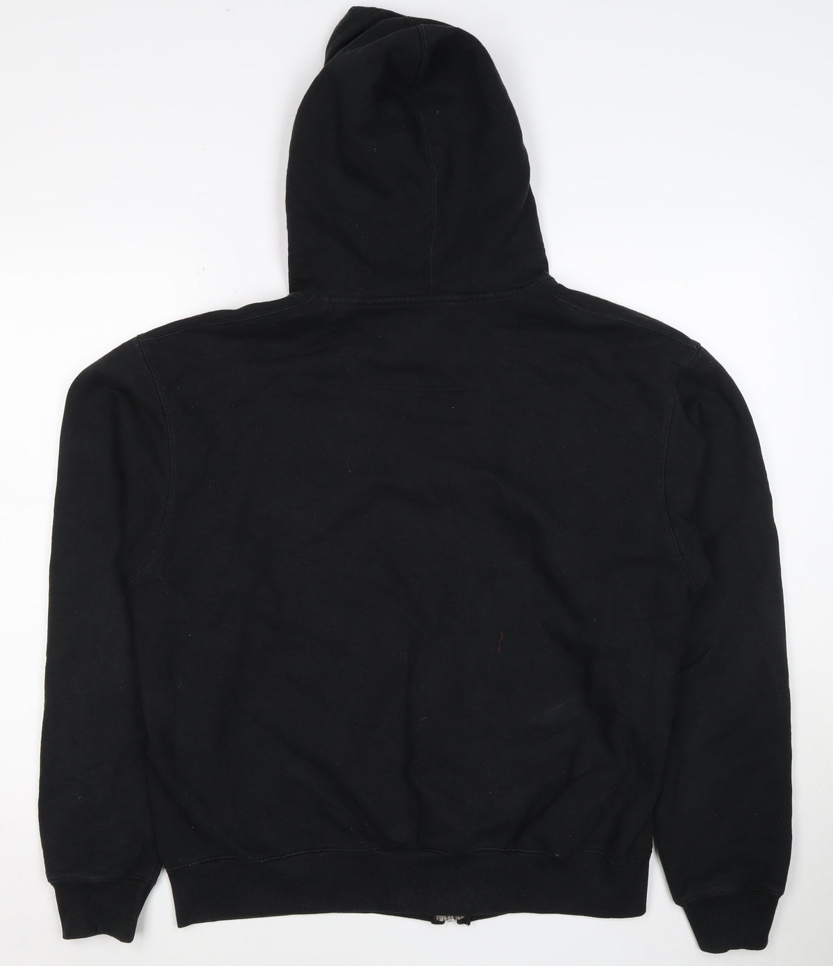 Champion Men’s Black L Full Zip Hoodie Embroidered Logo