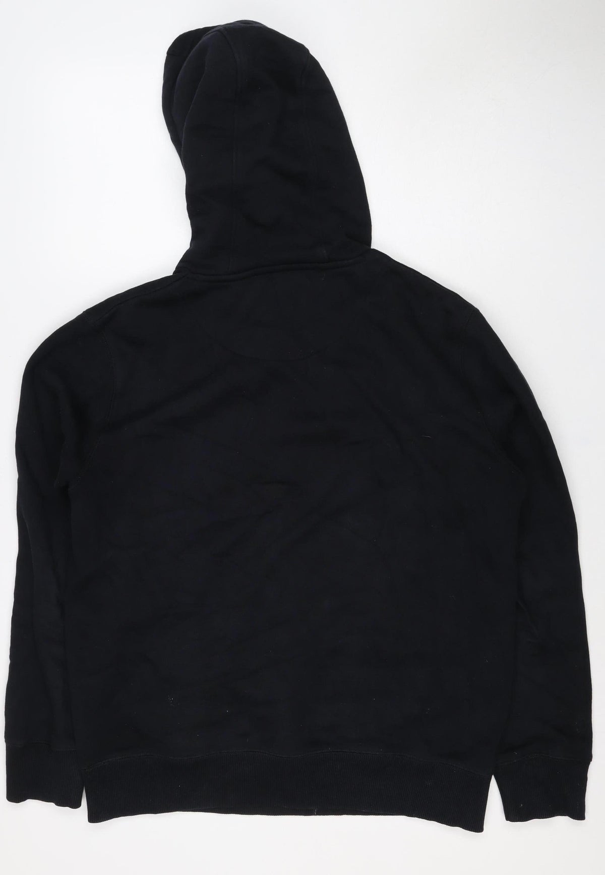 French Connection Men’s Black M Pullover Logo Hoodie
