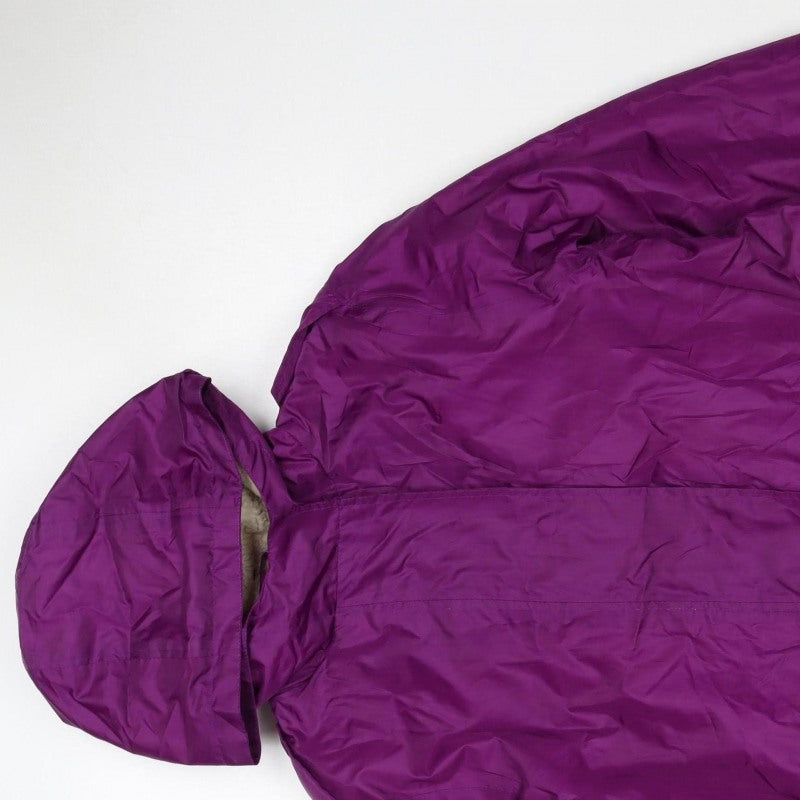 Cotton Traders Women's Purple Size 16 Hooded Parka Jacket Fleece Lined