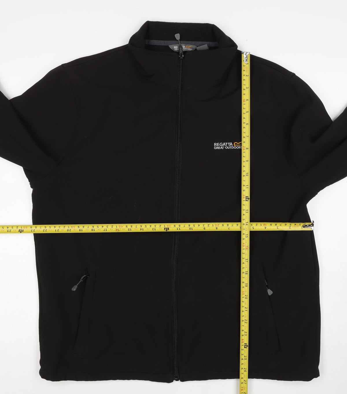 Regatta Men’s Black XL Softshell Full Zip Outdoor Hiking Jacket