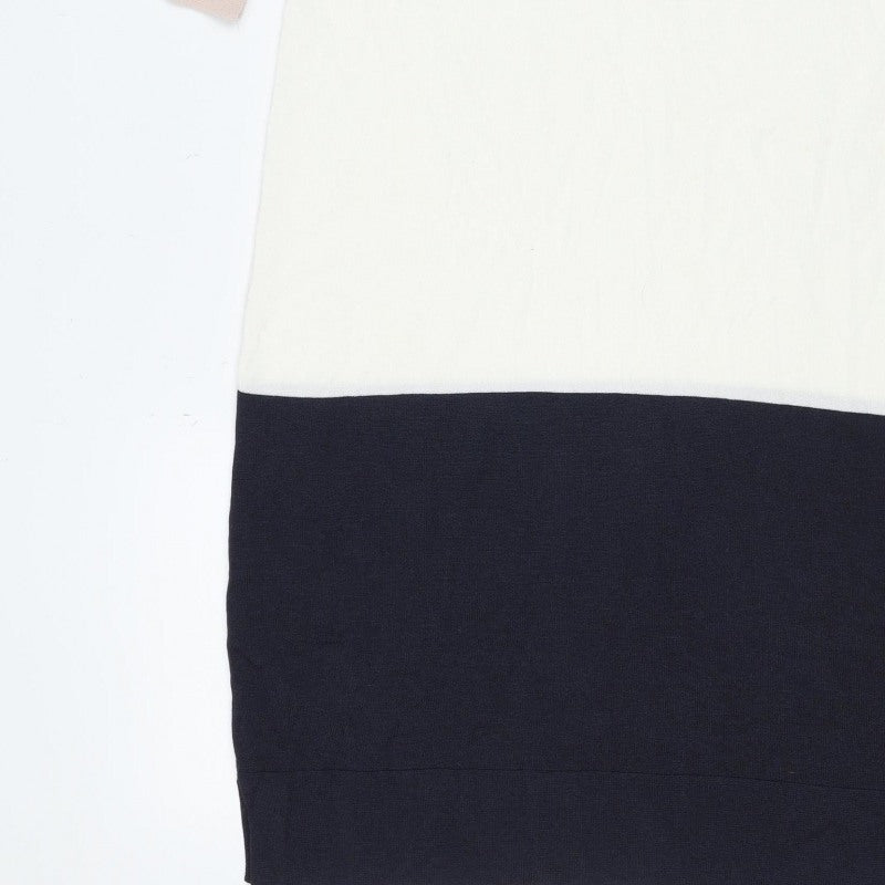 Phase Eight Women Multicoloured UK 8 Colourblock Sheath Knit Dress