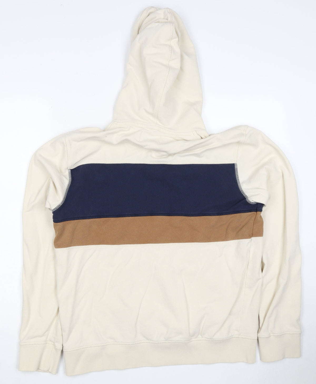 M&S Men’s Multicoloured M Pullover Hooded Cotton Blend Hoodie
