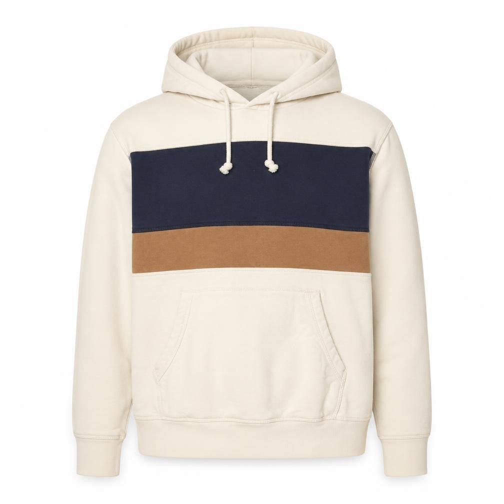M&S Men’s Multicoloured M Pullover Hooded Cotton Blend Hoodie