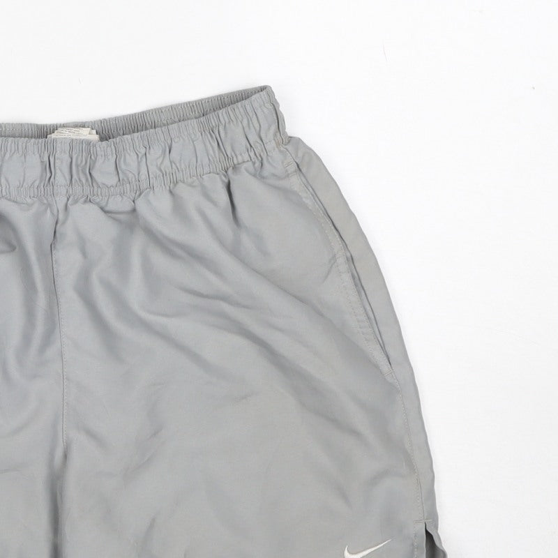 Nike Women’s Grey S Athletic Running Shorts Elastic Waist Pockets