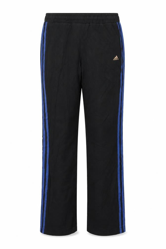 adidas Women’s Black Blue Side Stripe Track Pants Trousers M