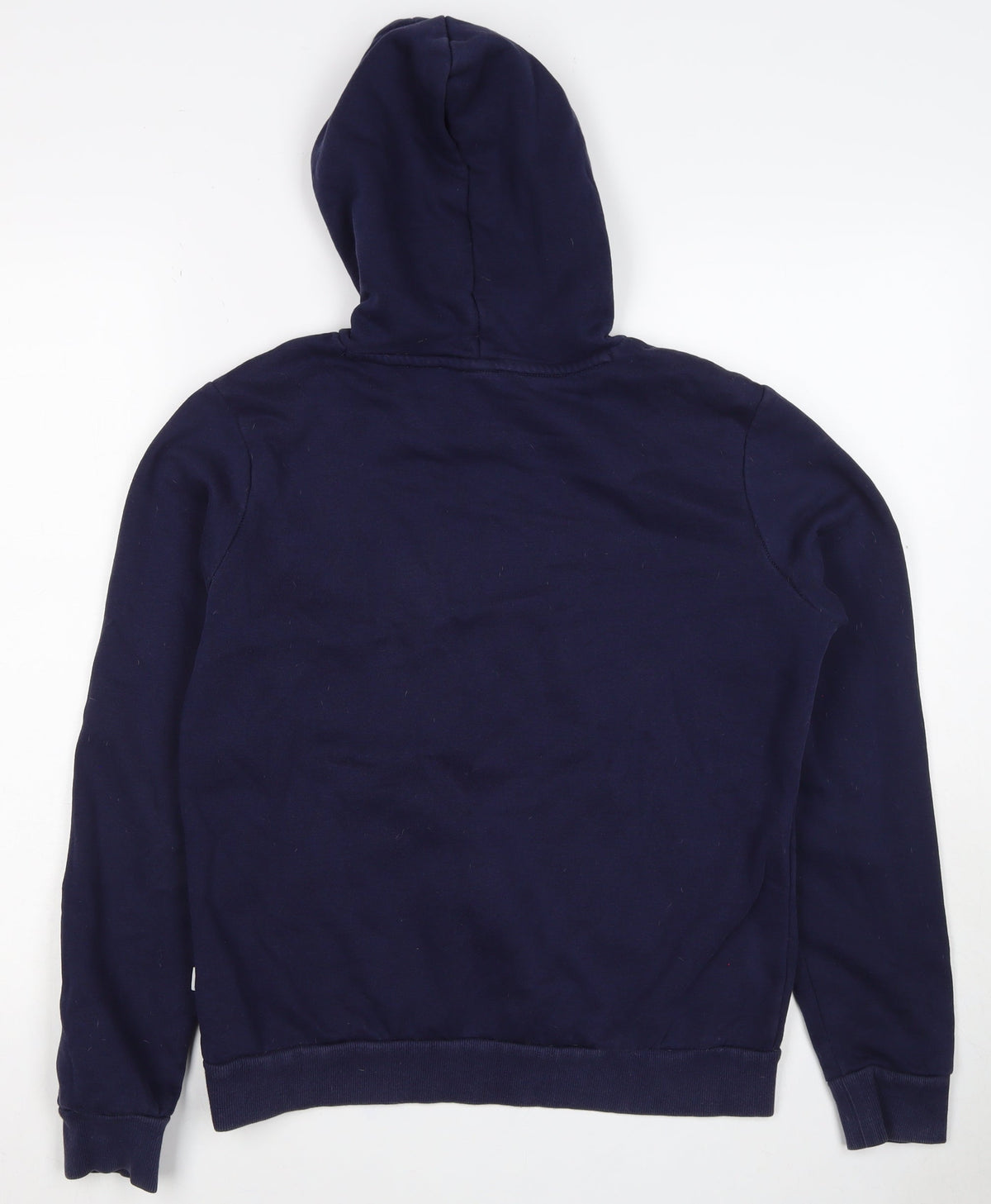 Puma Women's Navy UK 12 Pullover Hoodie Logo Pocket