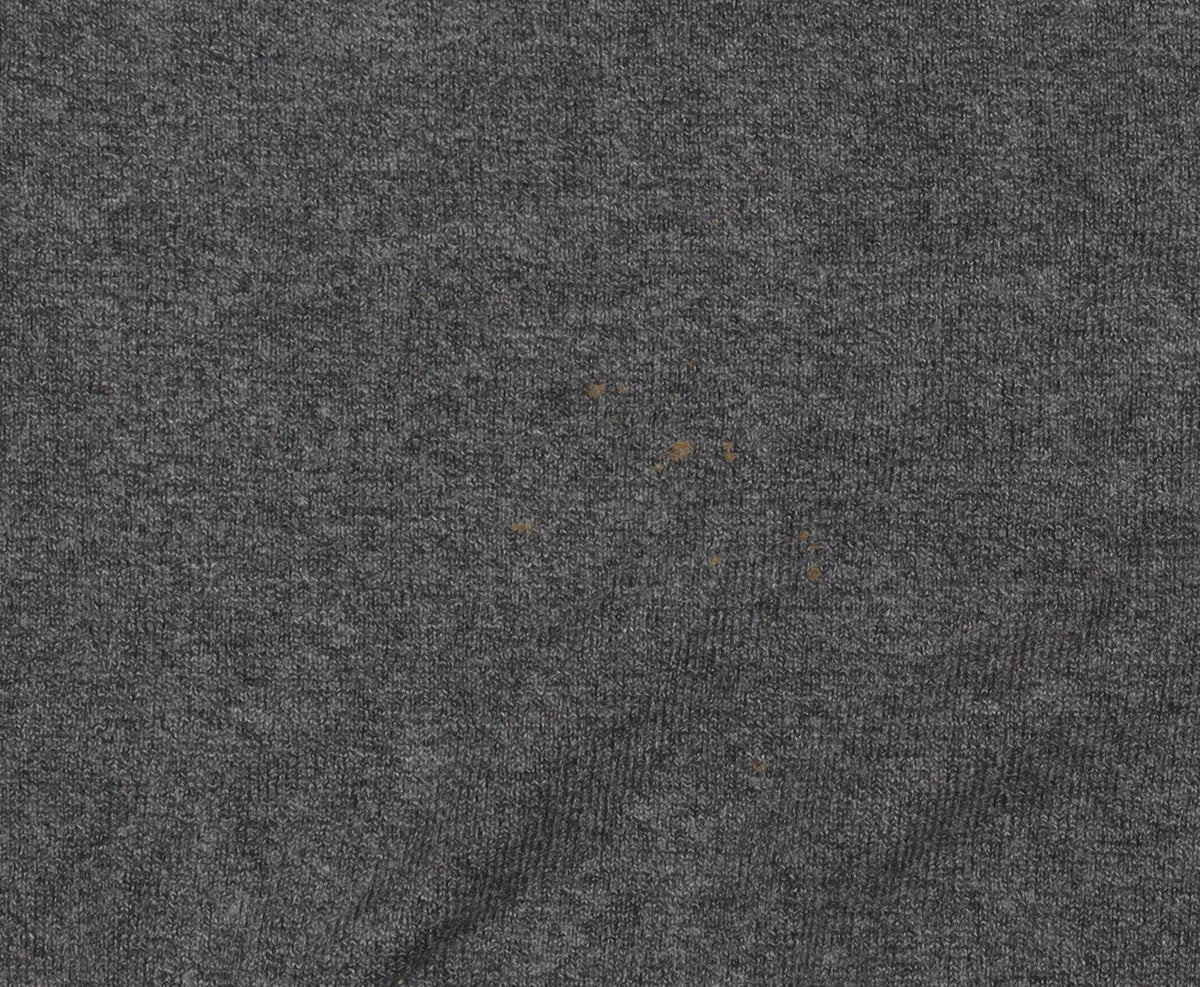 M&S Womens Grey M Crew Neck Sleeveless Knit Jumper Vest