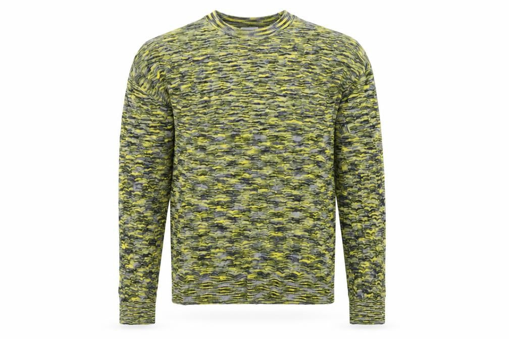 Ragged Jeans Men’s Multicoloured Striped Knit Crew Neck Jumper M