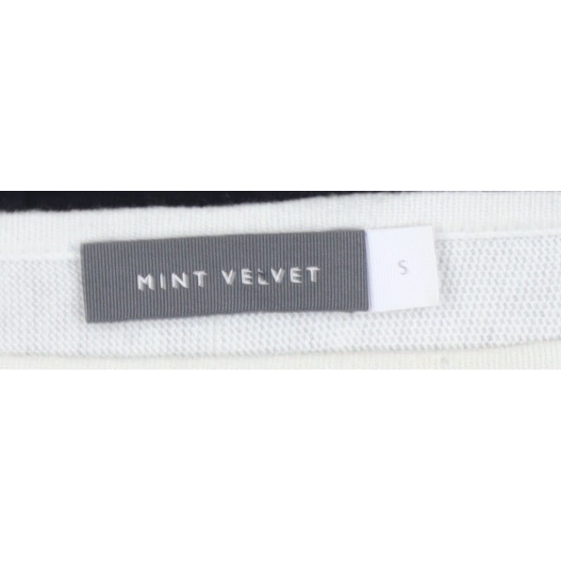 Mint Velvet Women Multicoloured S Colour Block Cashmere Blend Jumper
