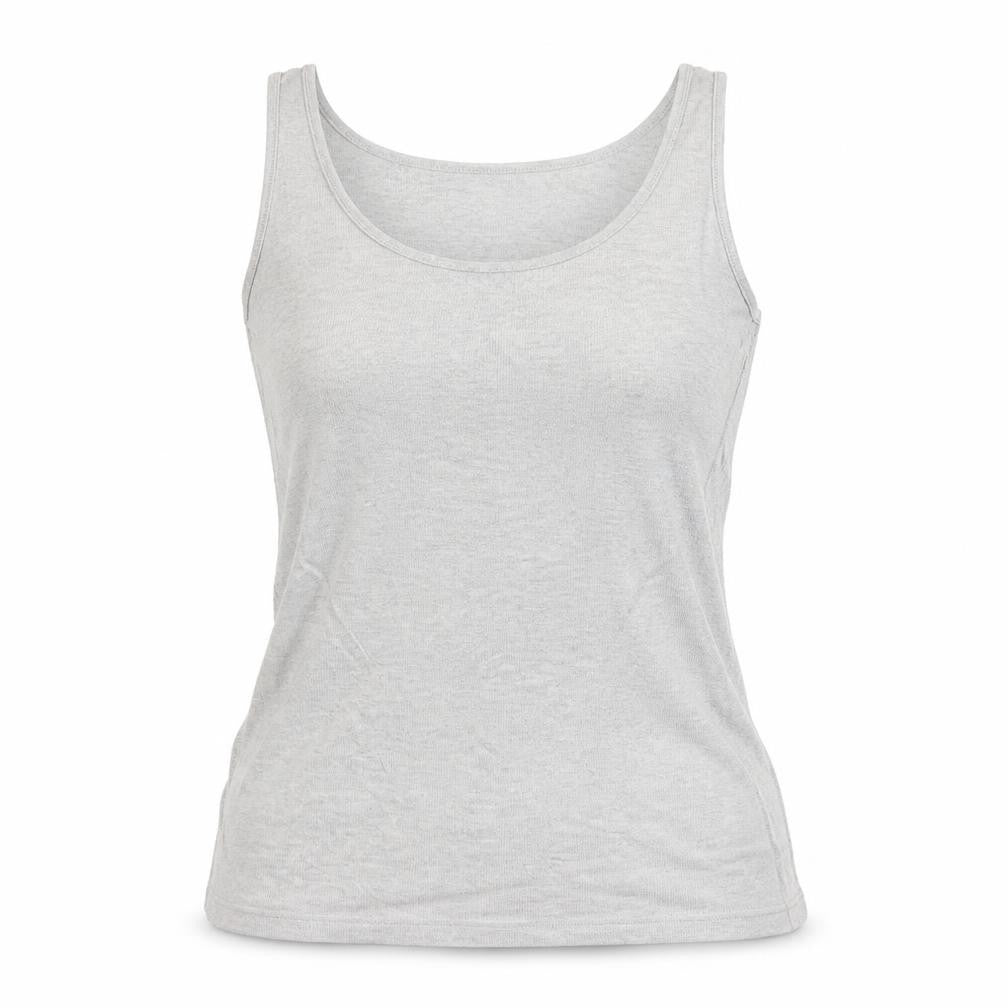 Phase Eight Women Grey L Sleeveless Scoop Neck Vest Jumper