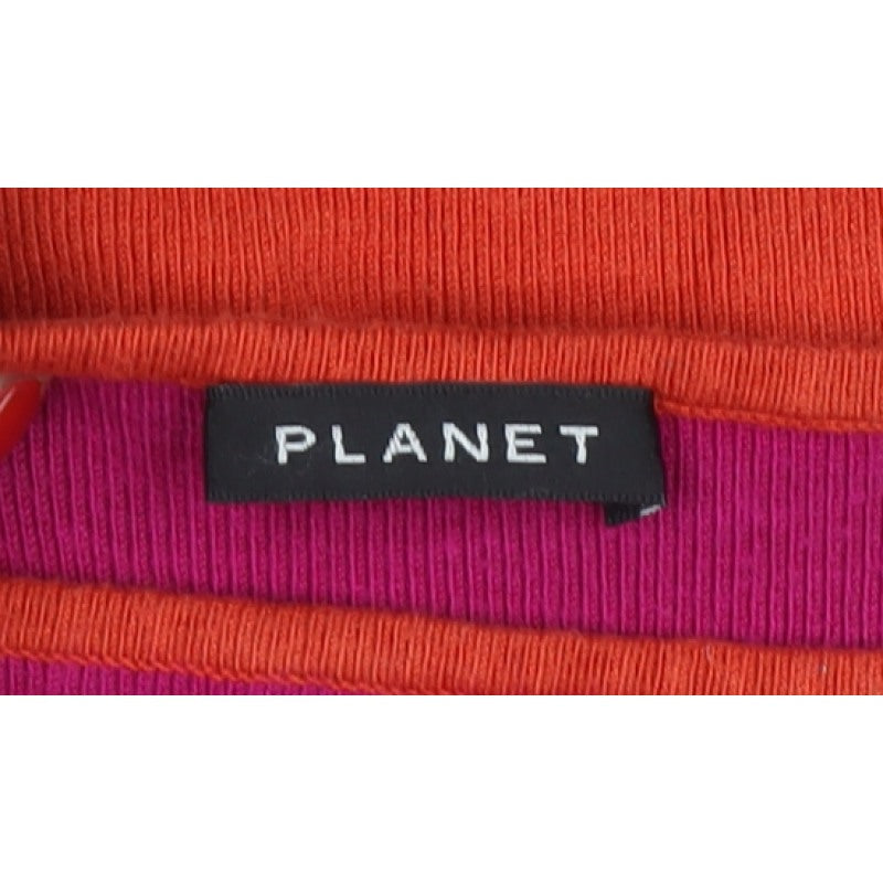 Planet Women Multicoloured Small Colour Block Boat Neck Knit Jumper