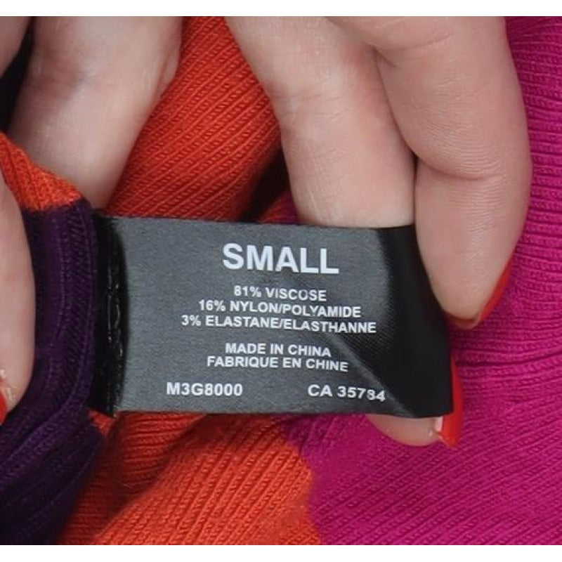 Planet Women Multicoloured Small Colour Block Boat Neck Knit Jumper