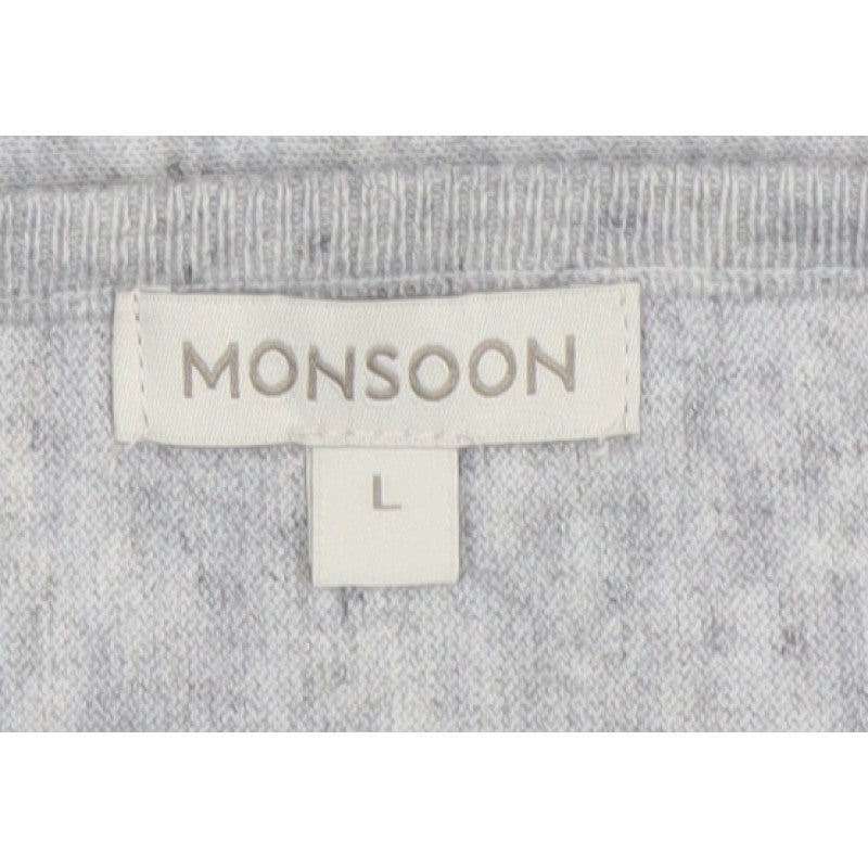 Monsoon Women’s Multicolour Geometric Knit Jumper Size L