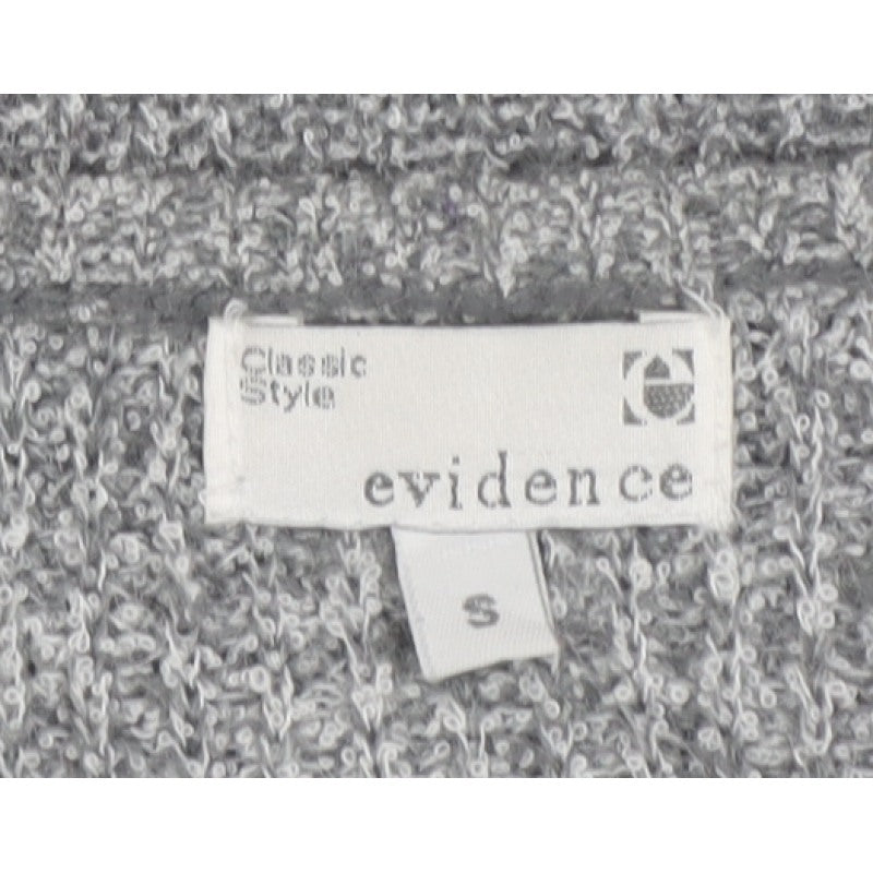 Evidence Women’s Grey Mohair Blend Knit Pullover Jumper Size S