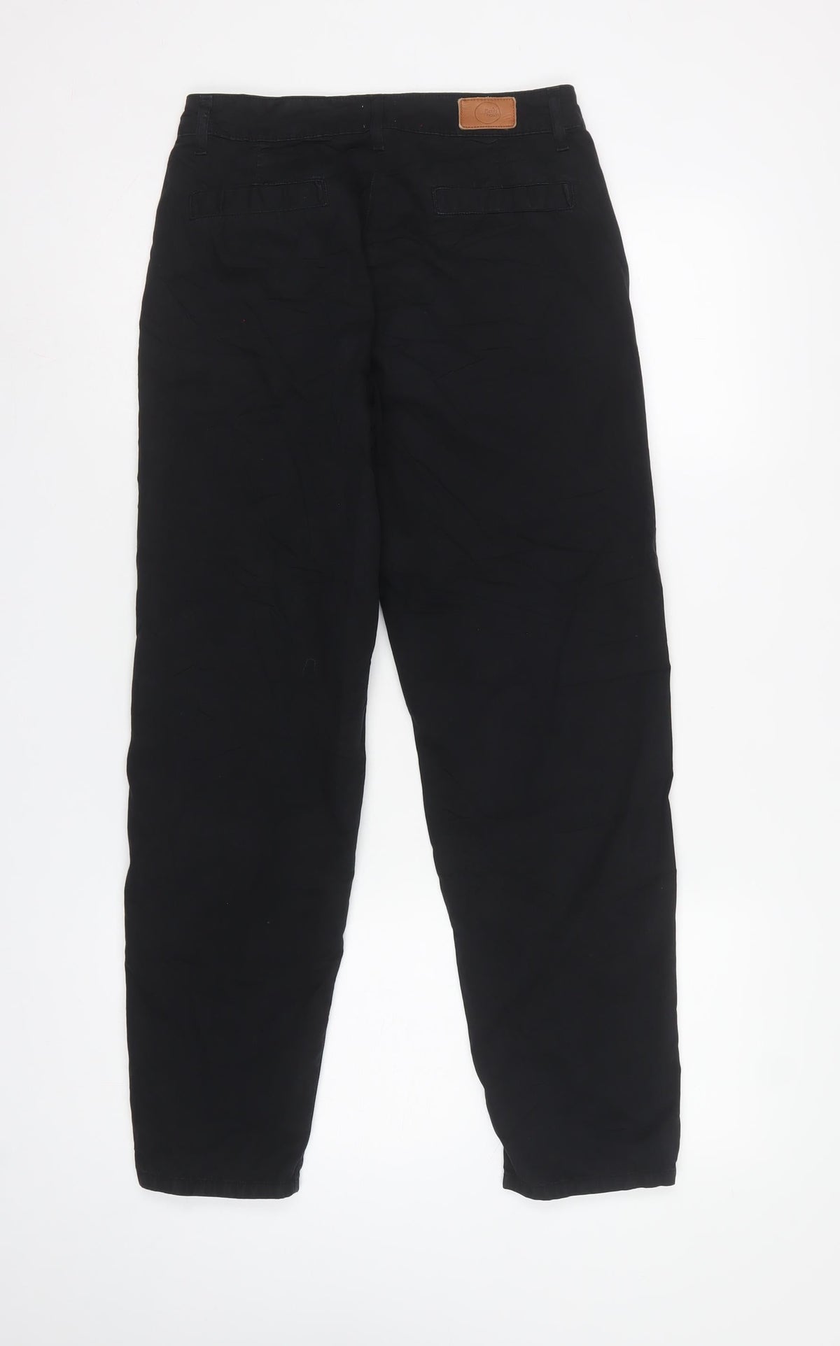 Des Petits Hauts Women Black Size 8 Eliore Tapered Chino Trousers