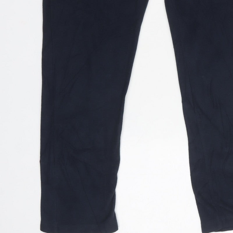 Marks and Spencer Men’s Navy M Regular Drawstring Jogger Trousers
