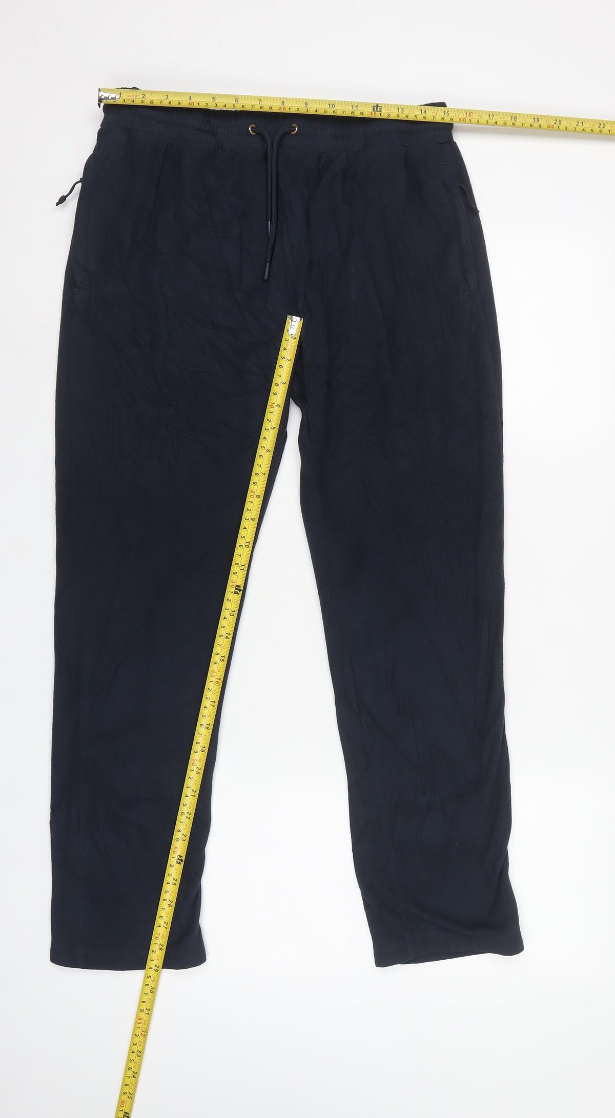 Marks and Spencer Men’s Navy M Regular Drawstring Jogger Trousers