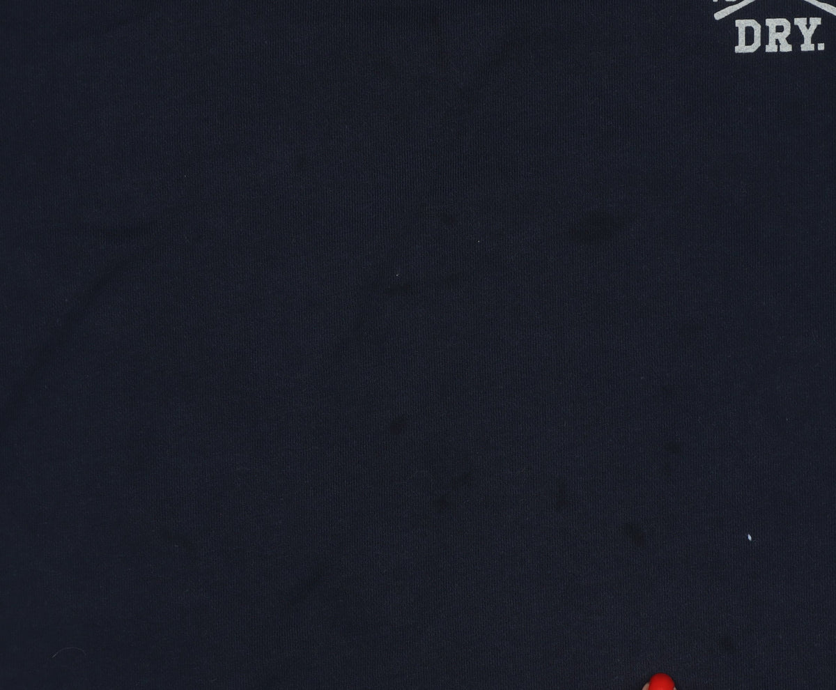Superdry Men’s Blue S Pullover Crew Neck Logo Sweatshirt