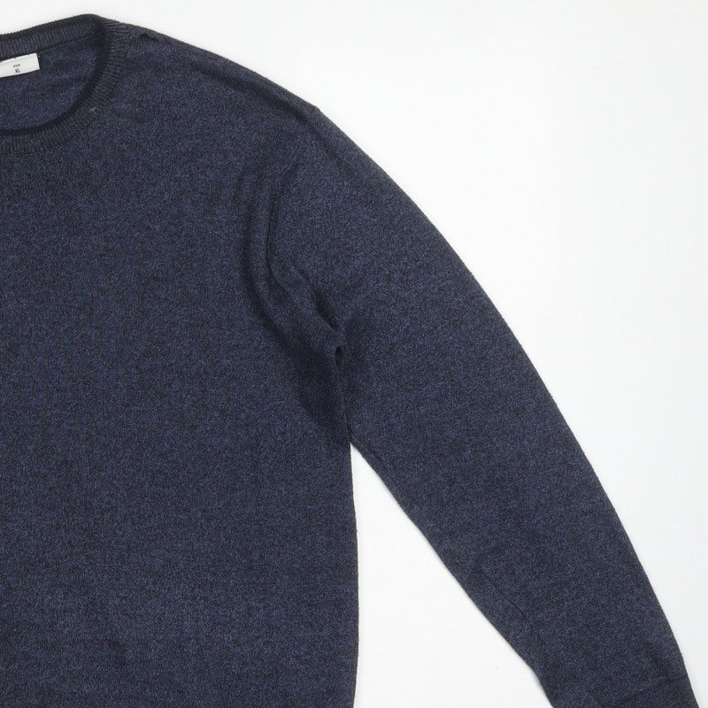 Lee Cooper Mens Blue XL Crew Neck Knit Pullover Jumper