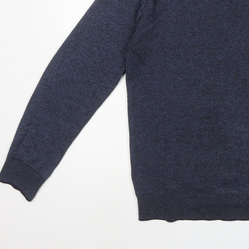 Lee Cooper Mens Blue XL Crew Neck Knit Pullover Jumper