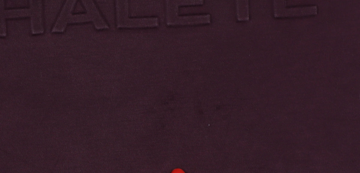 Alphalete Men’s Burgundy Small Pullover Hoodie Gym Logo Pockets