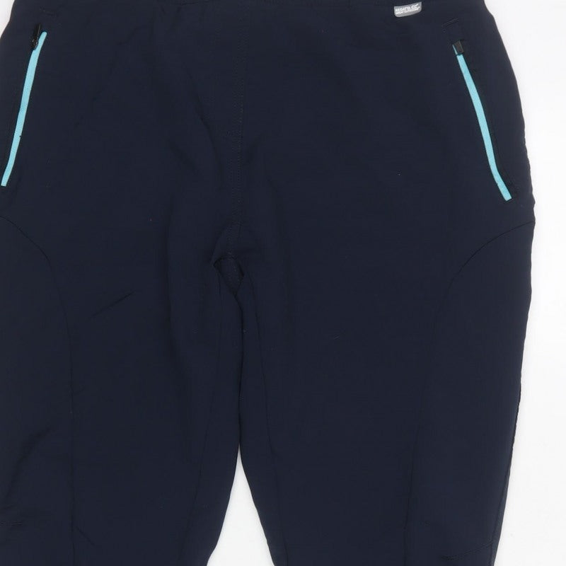 Regatta Women’s Blue UK 16 Isoflex Outdoor Tapered Trousers