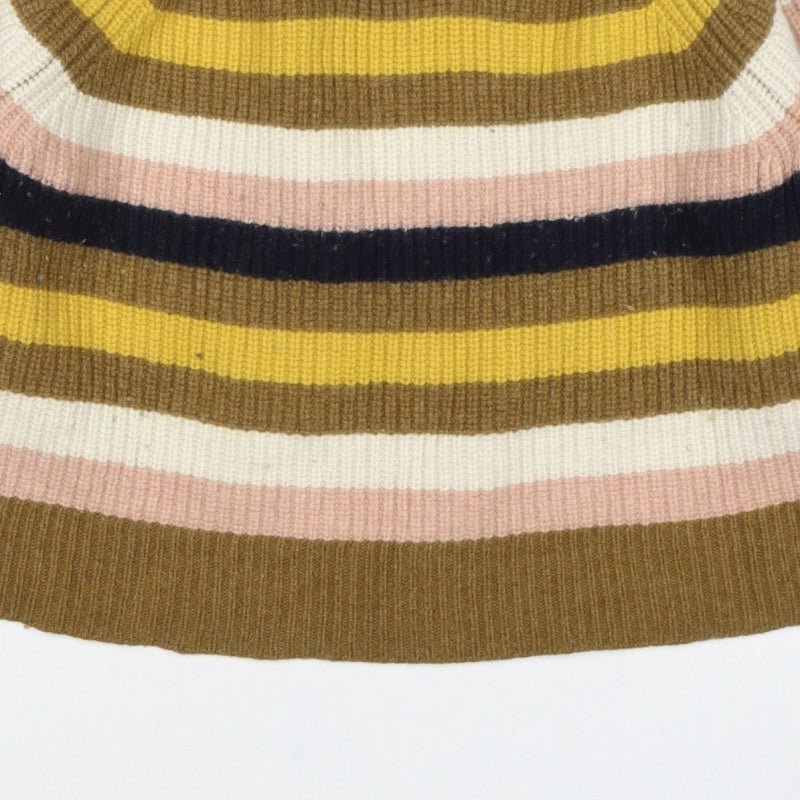 Madewell Women's XS Multicoloured Striped Merino Wool Pullover Jumper