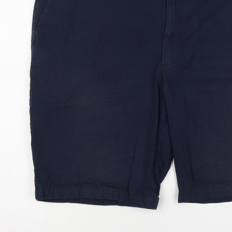 Marks and Spencer Men's Blue 2XL 44in Cotton Chino Shorts