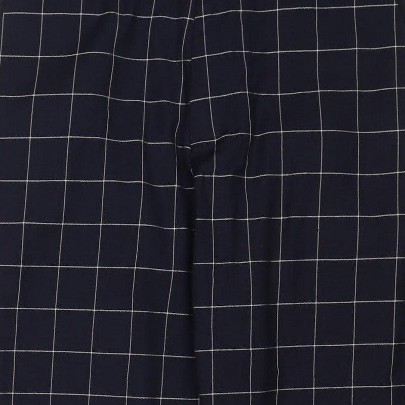 Topman Women’s Black Check Tailored Straight Trousers UK 6