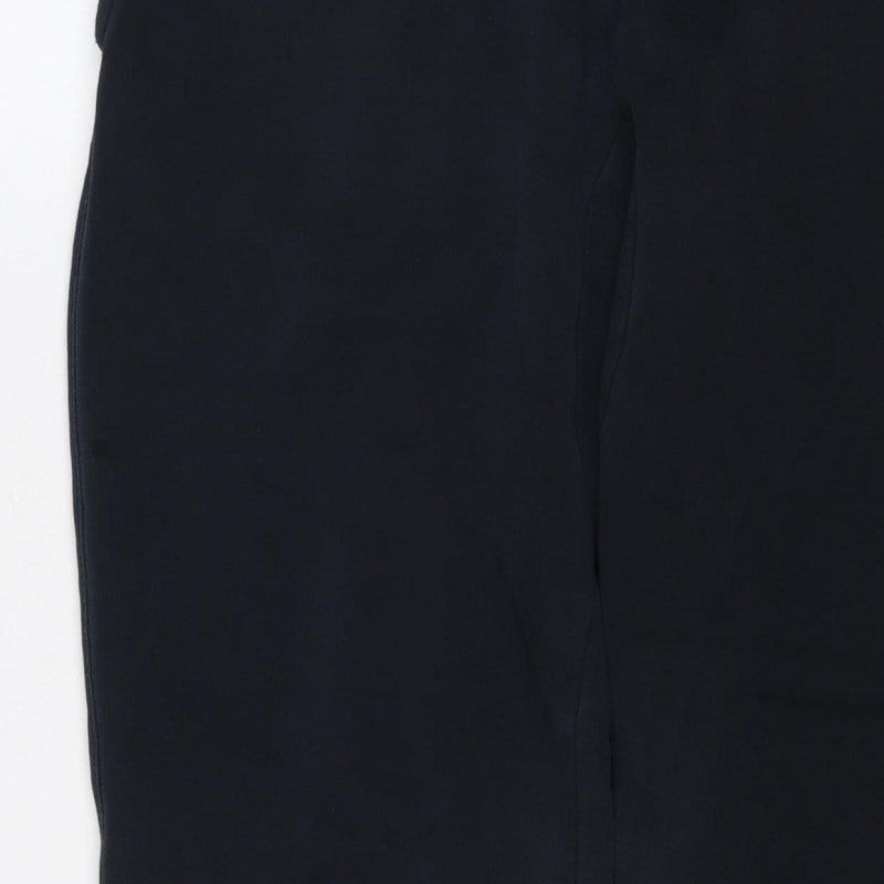 Nike Men’s Black S Fleece Jogger Sweatpants Drawstring Tapered