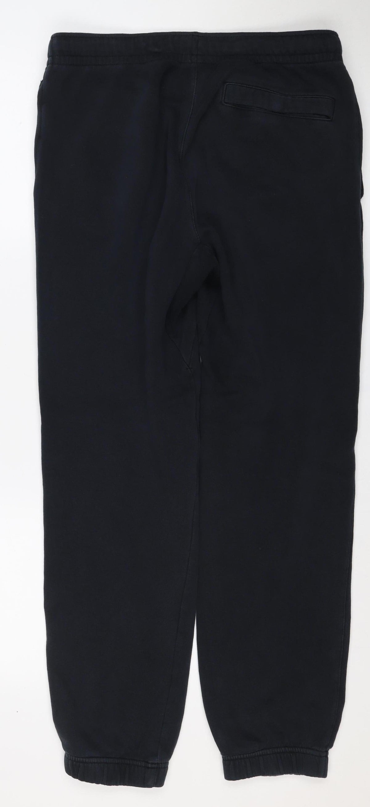 Nike Men’s Black S Fleece Jogger Sweatpants Drawstring Tapered