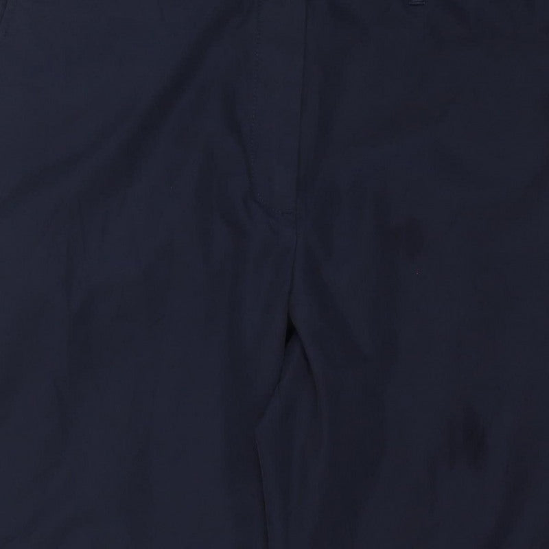 Marks and Spencer Women Navy Size 12 Straight Work Trousers