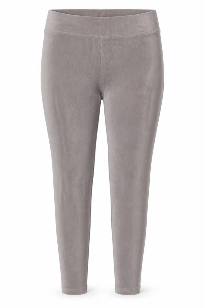 Marks and Spencer Women Grey UK 22 Regular Stretch Jersey Leggings